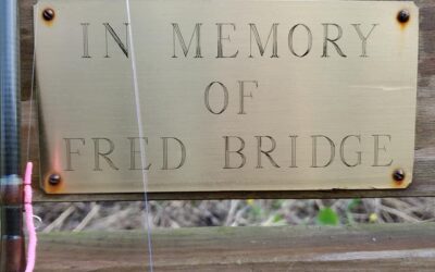 A fitting tribute to Fred Bridge